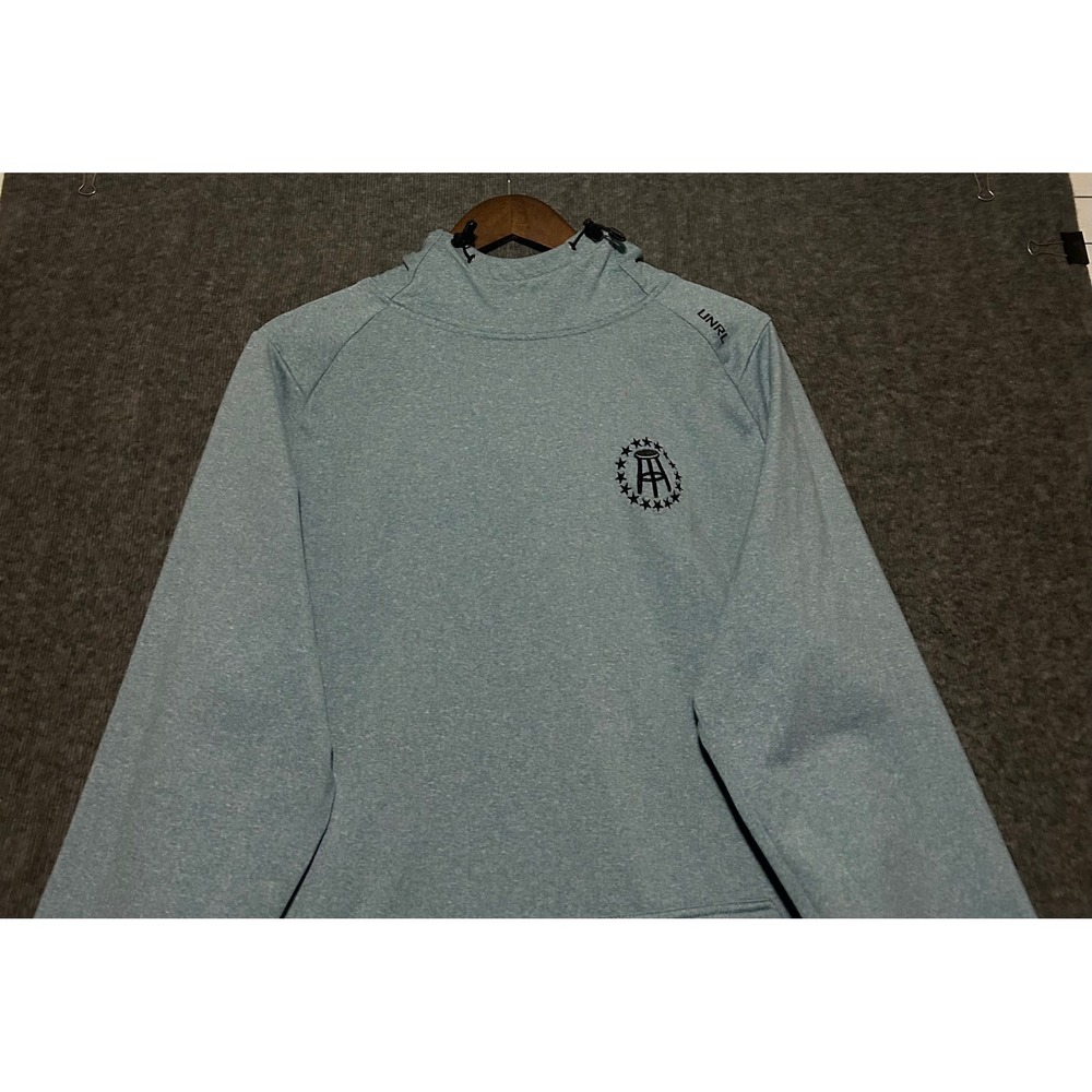 UNRL hoodie barstool performance mens blue golf size XL pullover